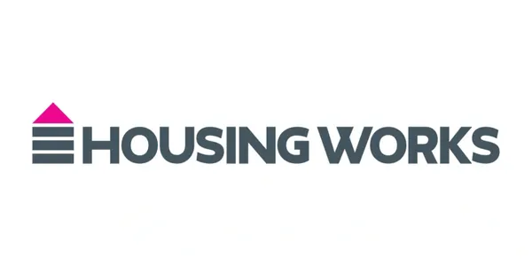 A logo of housing works